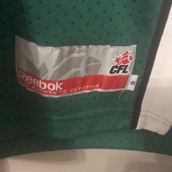 Reebok Vintage Saskatchewan Jersey Size Small CFL - Picture 6 of 13